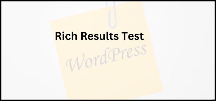 A Rich Results Test